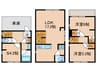 Kolet金町#15 2LDK+Sの間取り