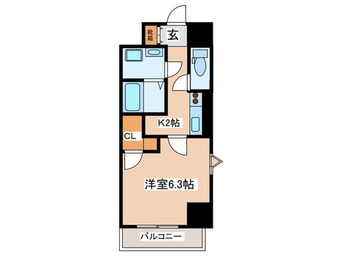 間取図 ルポルスタ湘南