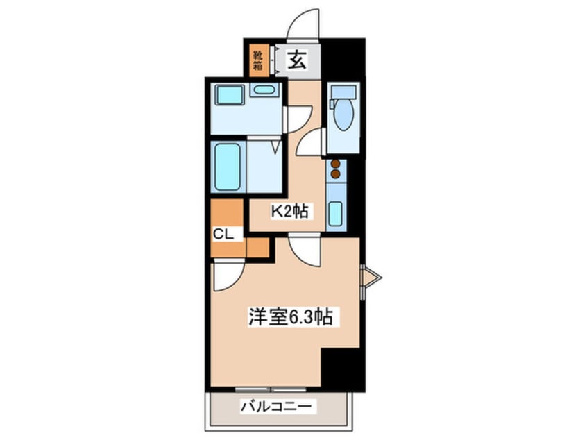 間取図 ルポルスタ湘南