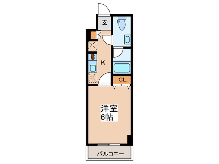 間取図 プラウドフラット荻窪Ⅱ