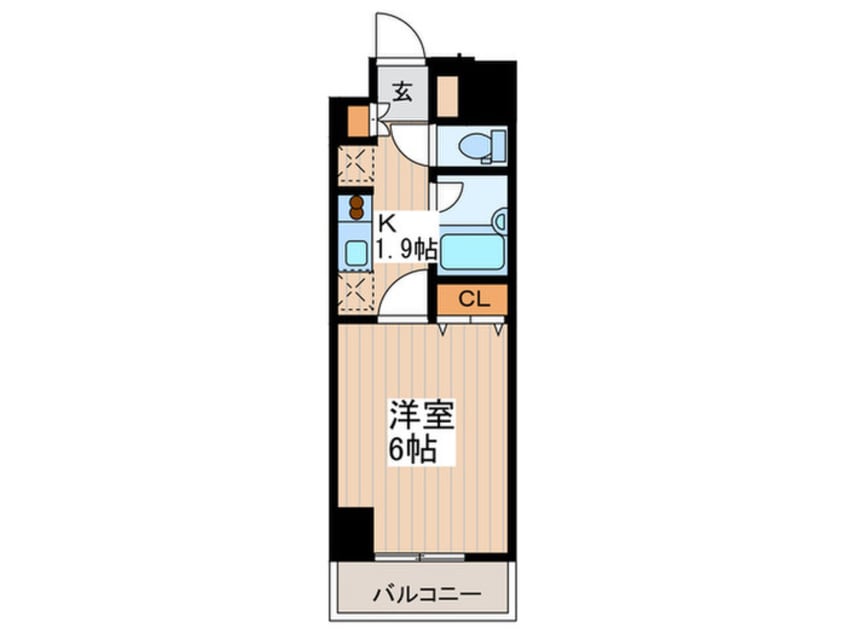 間取図 プラウドフラット荻窪Ⅱ