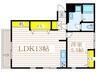 ＭＹコーポ 1LDKの間取り