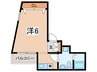 ＢＡＡＮ栄 1Rの間取り