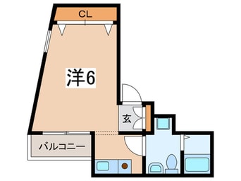 間取図 ＢＡＡＮ栄