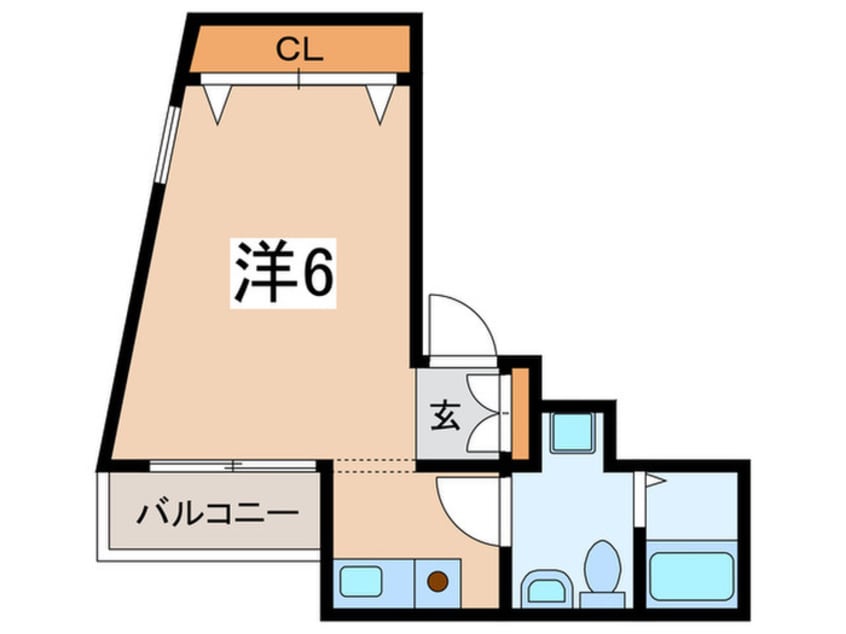 間取図 ＢＡＡＮ栄