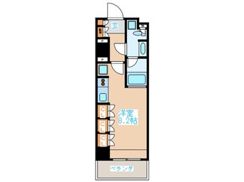 間取図 パ－クハビオ東中野