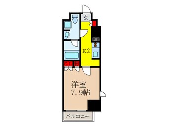 間取図 パ－クハビオ東中野