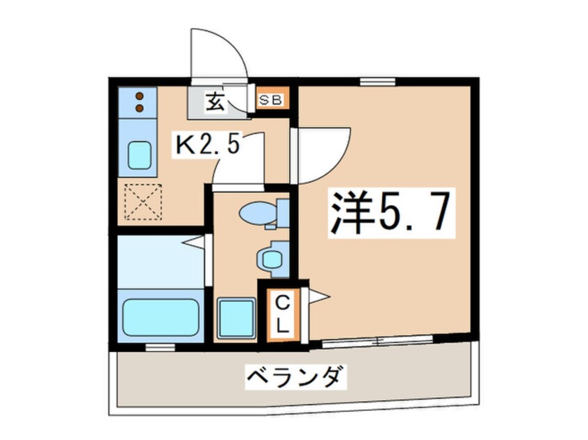 間取図 エスポワール三ツ沢南町