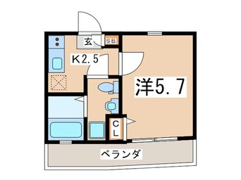 間取図 エスポワール三ツ沢南町