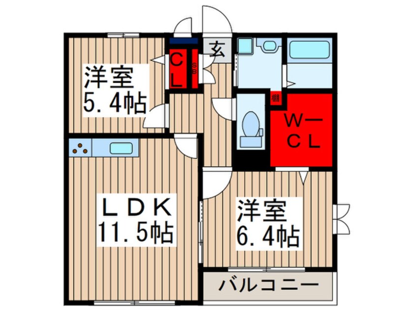 間取図 テグレビアンコ