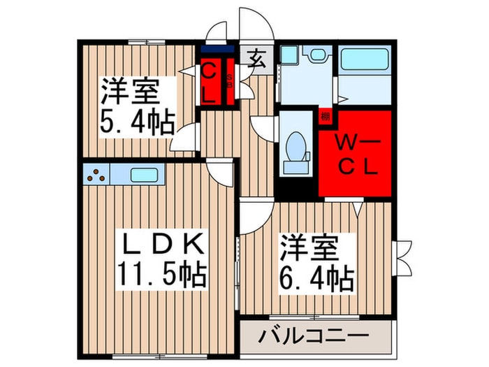 間取り図 テグレビアンコ