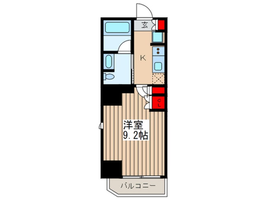 間取図 ミリアレジデンス浅草橋Ⅲ