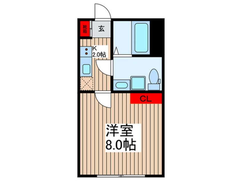 間取図 ラシュレ東川口