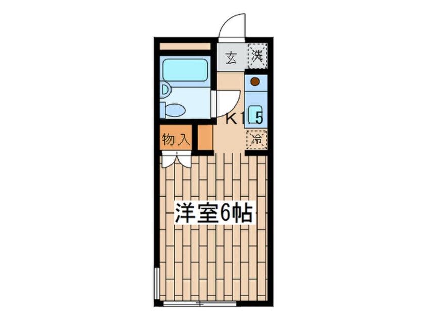 間取図 カ－サ南台