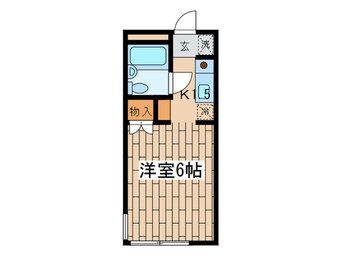 間取図 カ－サ南台