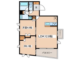 間取図 ザ・ライオンズ池袋(709)