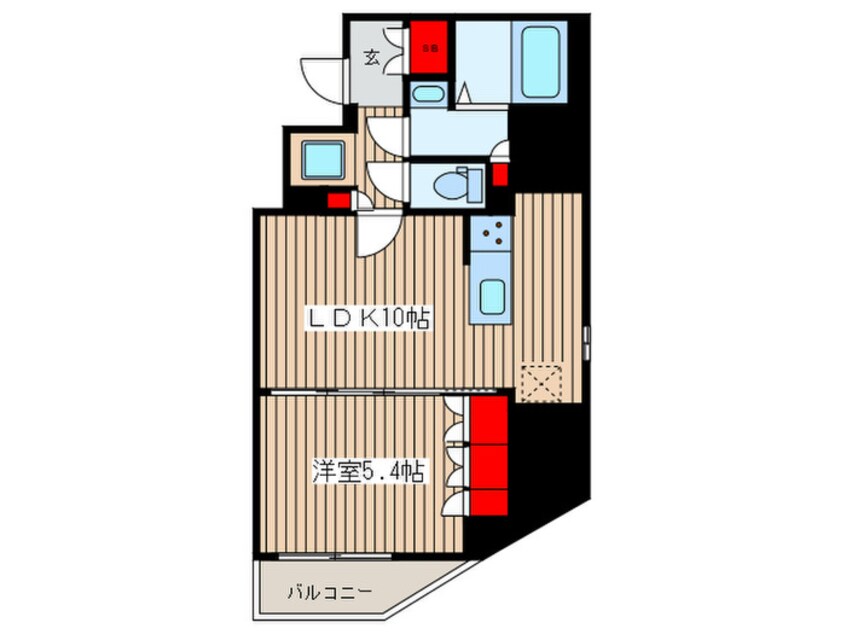 間取図 ＫＵＲＡＭＡＥ２１４