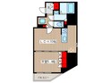 ＫＵＲＡＭＡＥ２１４の間取図