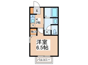 間取図 グランメ－ルⅡ