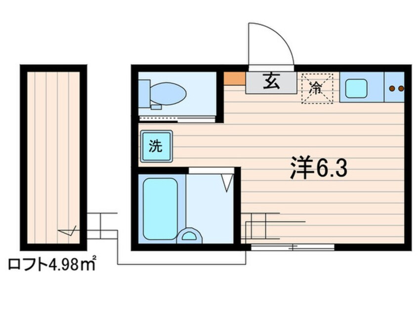 間取図 AZEST-RENT羽田Ⅱ