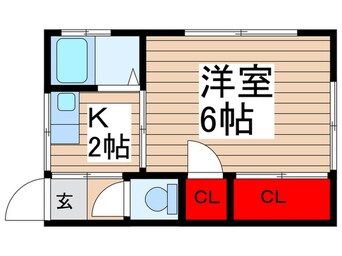 間取図 清涼荘