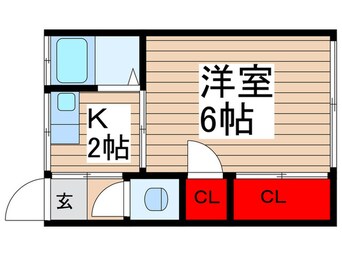 間取図 清涼荘