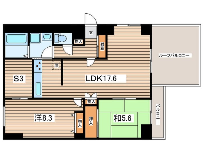 間取り図 クレア日吉