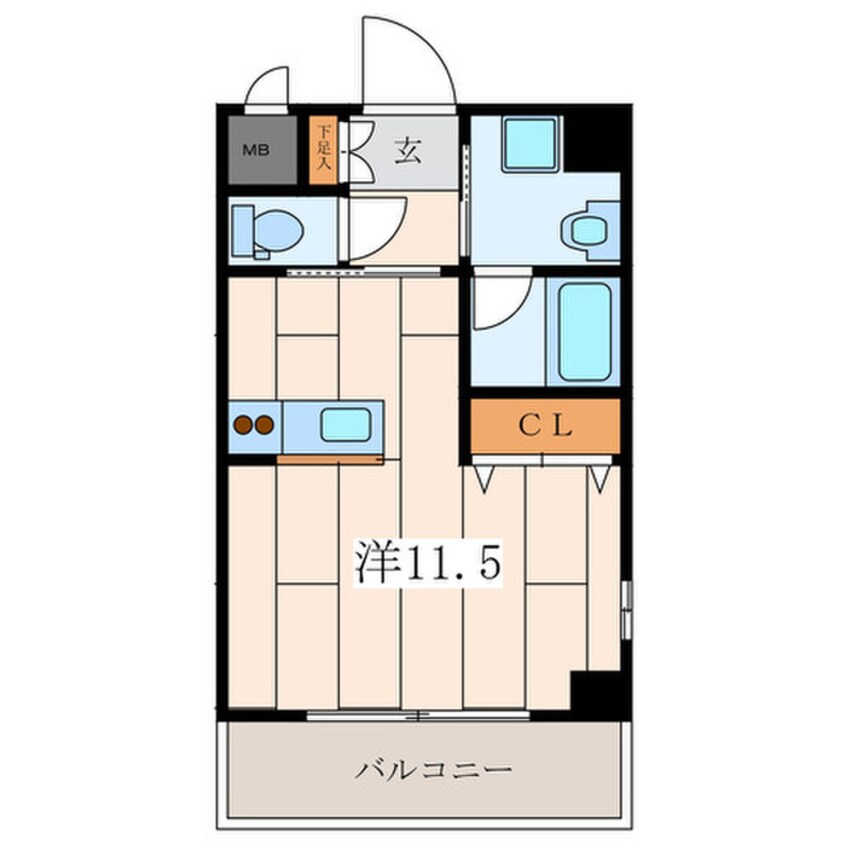間取図 アルトベルク横浜