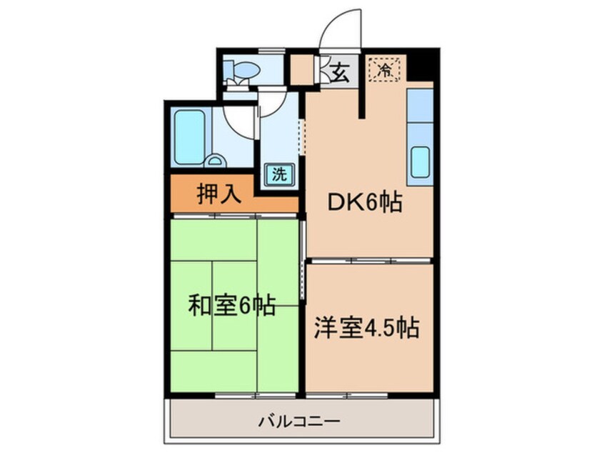 間取図 メゾン光が丘