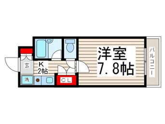 間取図 アセンズシティ３