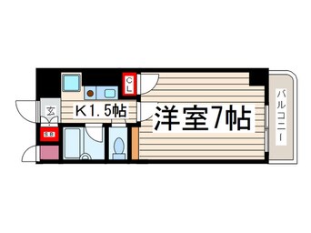 間取図 アセンズシティ３