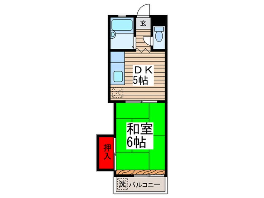 間取図 ベルメゾン