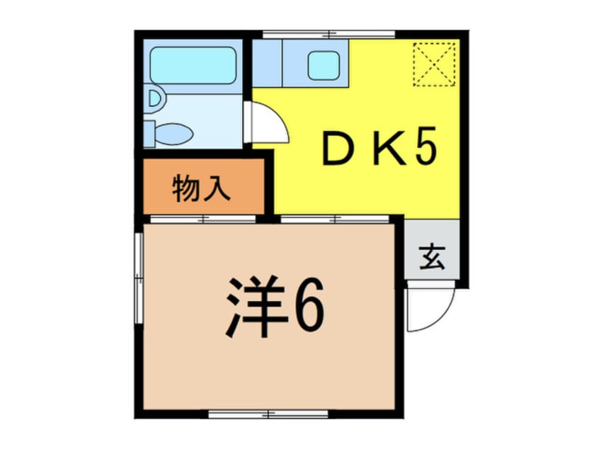 間取図 ハイムシマダ