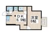 まるハウス中村橋 1DKの間取り