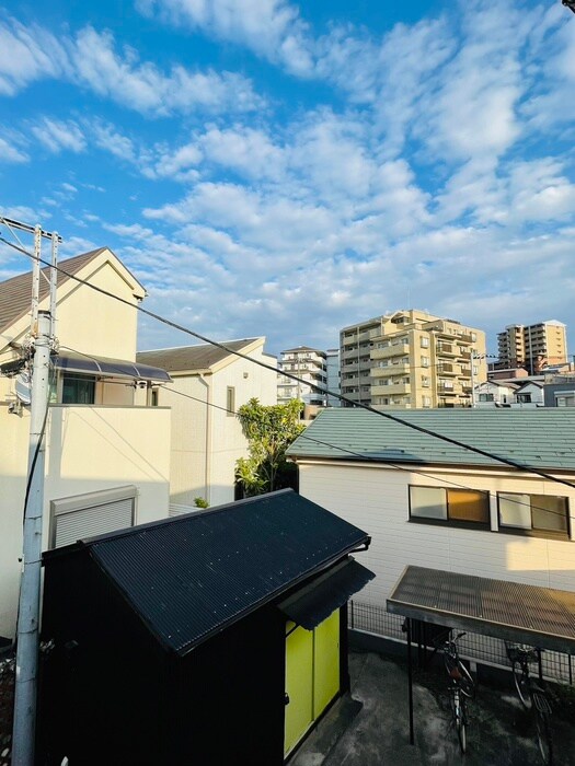 室内からの展望 まるハウス中村橋