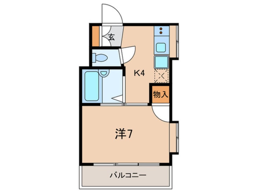 間取図 リエス馬込（3階）