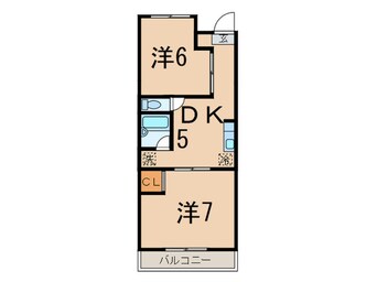 間取図 ﾘﾊﾞｰﾌｨｰﾙﾄﾞ上町