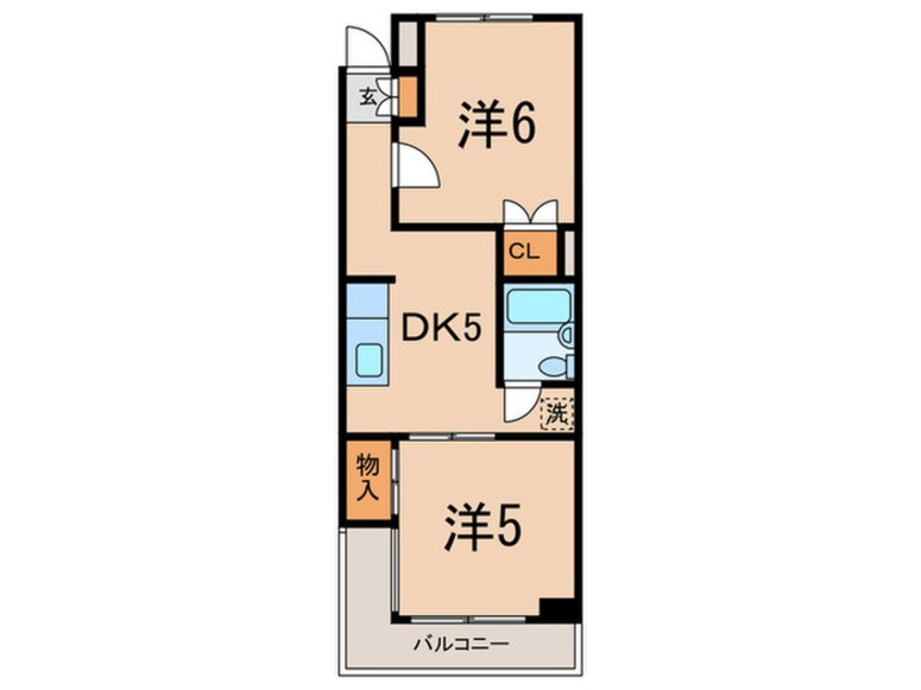 間取図 ﾘﾊﾞｰﾌｨｰﾙﾄﾞ上町