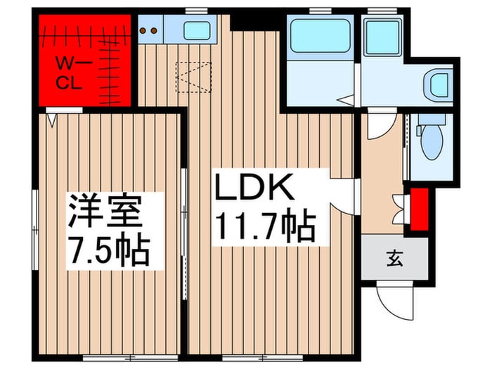 間取り図 ﾘｰﾌﾞﾙﾌｧｲﾝ三郷新和Ⅱ