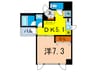 レジディア文京千石 1DKの間取り