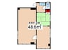 ＴＡＮＡＫＡＹＡ　ＢＬＤＧ 3Kの間取り