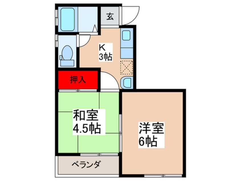 間取図 コ－ポエスペランサ