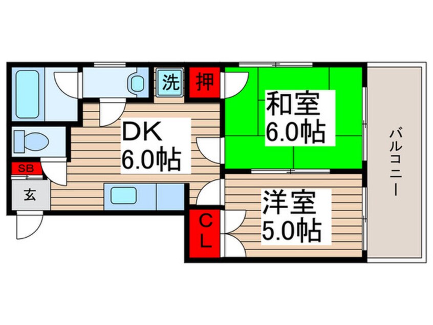 間取図 春谷ビル