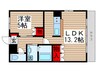 グラン・ウッドＢ 1LDKの間取り