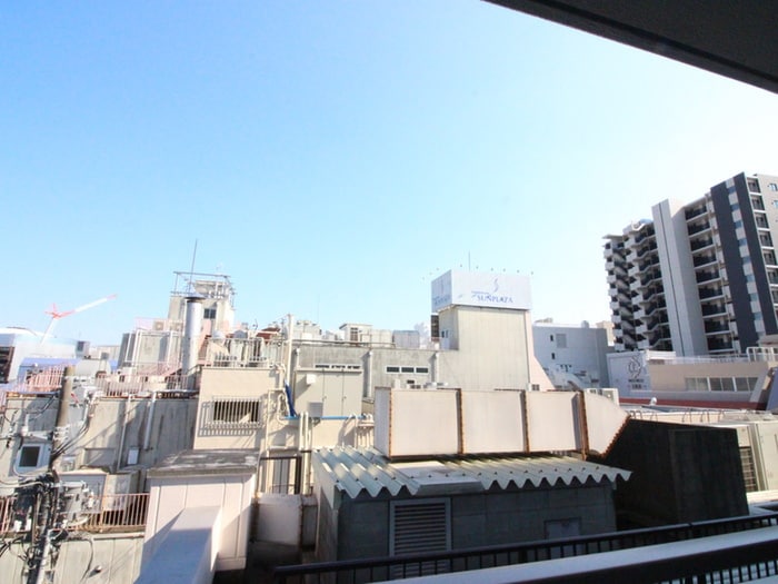 室内からの展望 プロペ所沢ビルⅡ