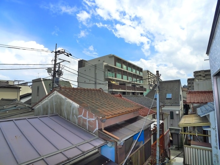 室内からの展望 フォルトゥナ北千住