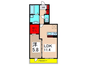 間取図 シャロームⅢ