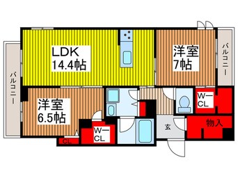 間取図 プレクシアガーデン