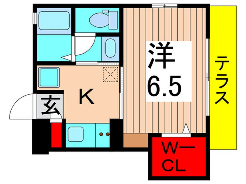 間取図 Ｔｒｉｎｉｔｙ　Ｃｏｕｒｔ　Ｓ