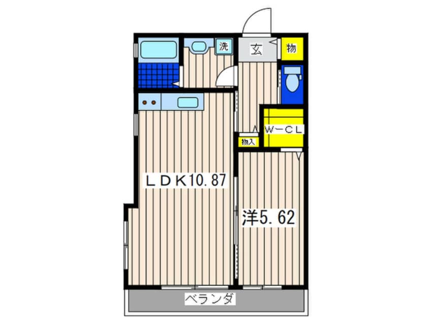 間取図 LA　DOLCE　VITA